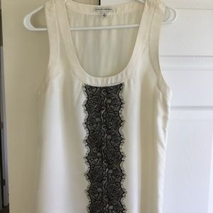 Banana Republic ivory blouse